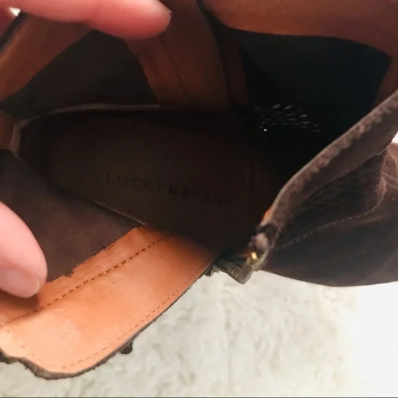 Lucky Brand Ramses Java Bootie - Picture 9 of 10